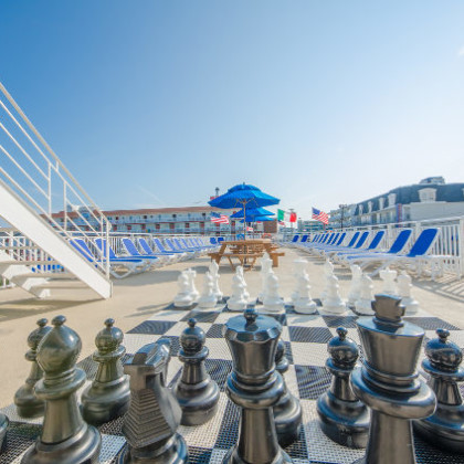 Large Outdoor Chess Set